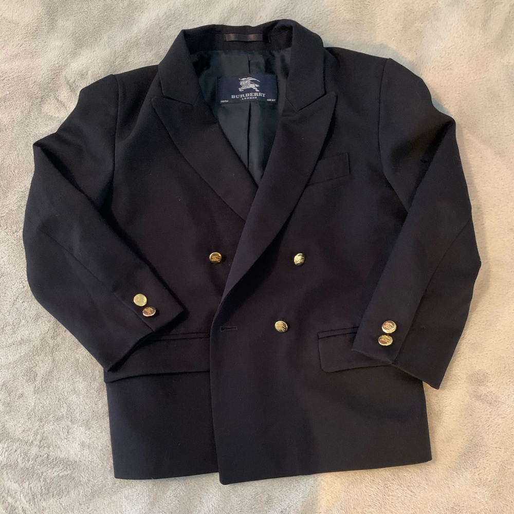 Boys Burberry suit jacket